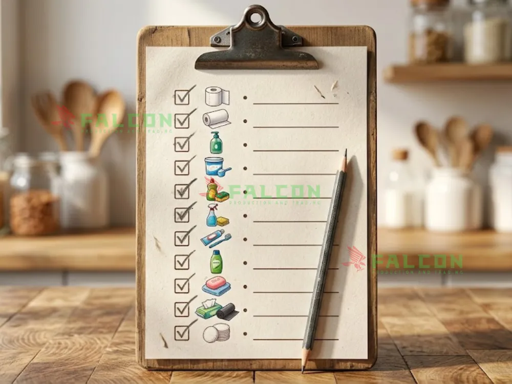 Tần suất thay đồ dùng tiêu hao khách sạn check list