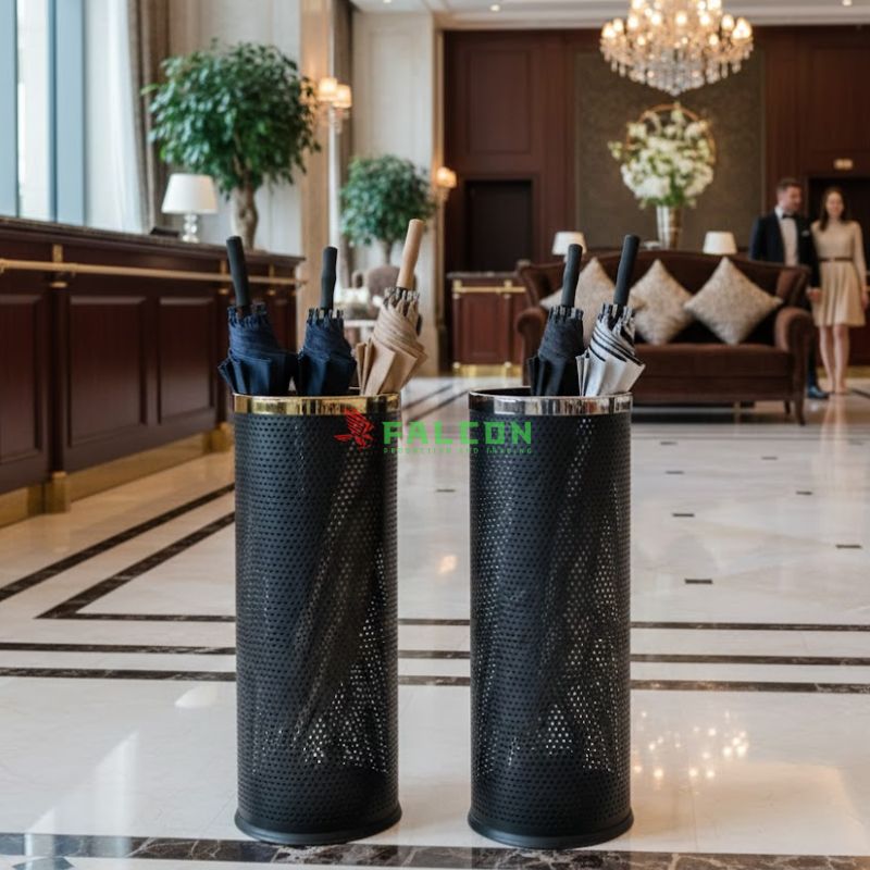 Thùng đựng dù khách sạn Falcon thiết kế gọn gàng dễ sử dụng