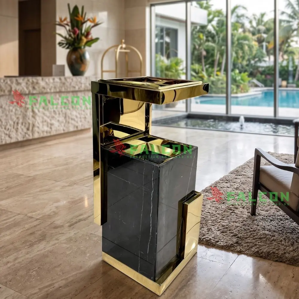 Lựa chọn thùng rác khách sạn tại Falcon