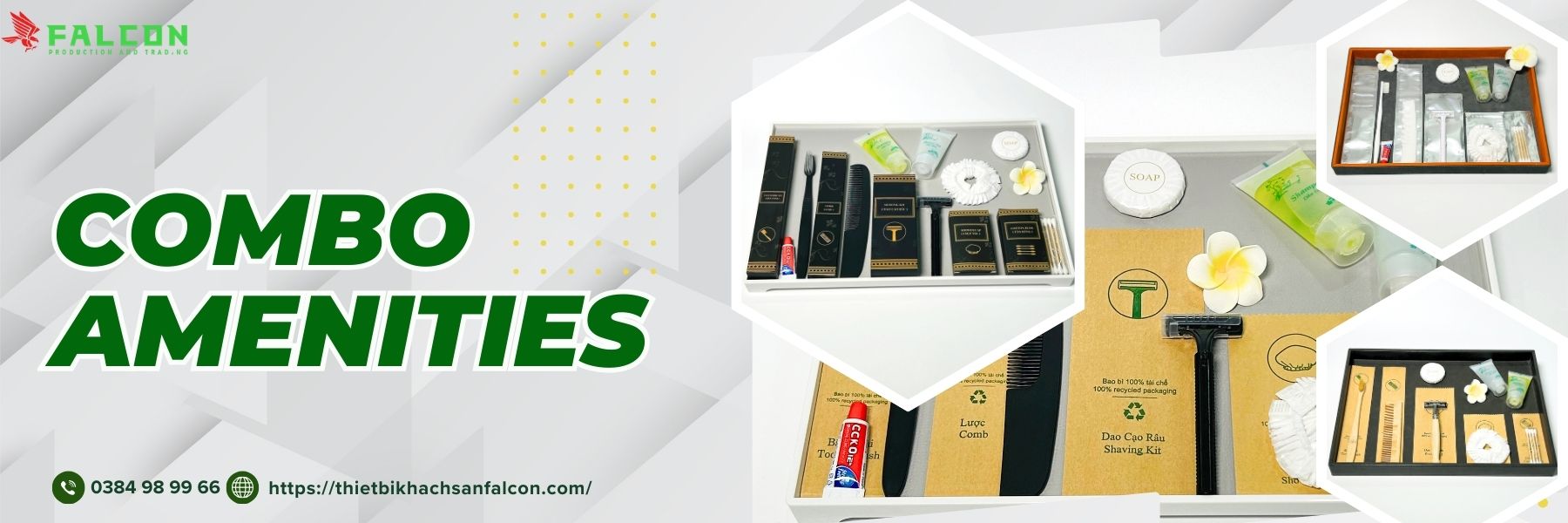 Trang Combo Amenities Khách Sạn