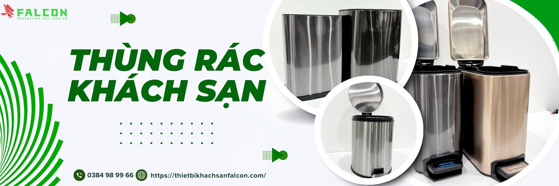 Thùng Rác Khách Sạn Falcon