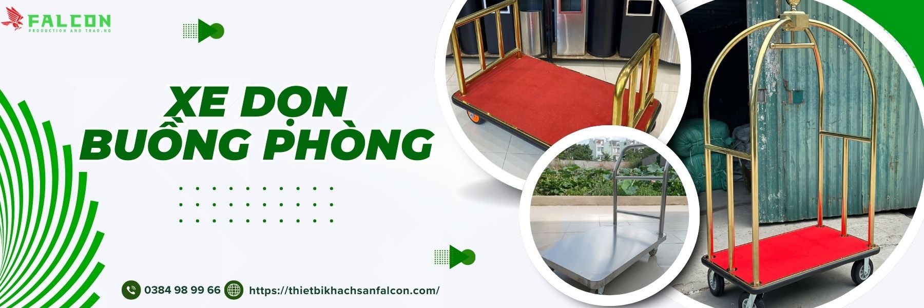 Xe Dọn Buồng Phòng Falcon