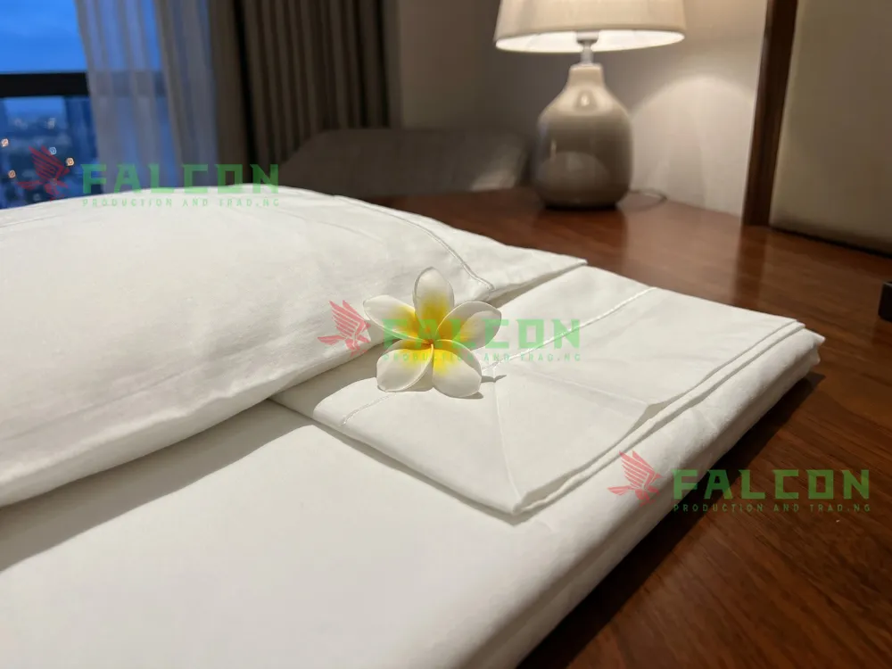 Chăn ga gối vải t255 chất liệu phổ biến cho khách sạn