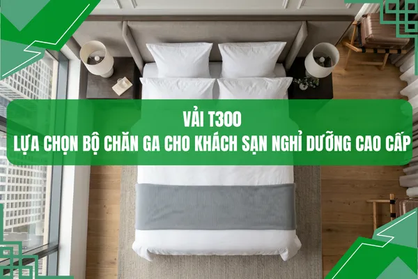 ảnh nền về bộ chăn ga gối vải T300