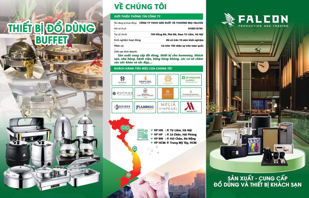 Về Falcon Đồ Dùng Thiết Bị Khách Sạn