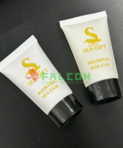 Xà Phòng Tắm In Logo Góc Phải