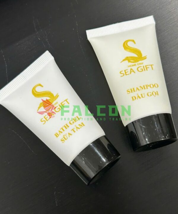 Xà Phòng Tắm In Logo Góc Phải