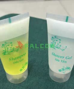 Tuýp dầu gội – sữa tắm Falcon