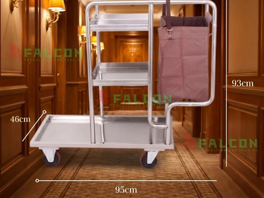 Sản phẩm xe đẩy dọn vệ sinh cao cấp